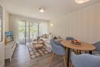  Ferienwohnung Lieblingseck nur 400 m zum Strand mit Balkon Heringsdorf - Wohnzimmer