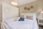  Ferienwohnung Lieblingseck nur 400 m zum Strand mit Balkon Heringsdorf - Schlafzimmer