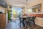  Ferienwohnung Inselzeit auf 2 Etagen mit Strandkorb und Balkon Loddin - Küche / Küchenzeile