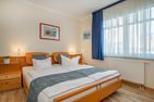  Ferienwohnung Koralle nur 500 m zum Strand mit Balkon Koserow - Schlafzimmer