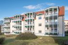  Ferienwohnung Koralle nur 500 m zum Strand mit Balkon Koserow - Fassade / Eingang