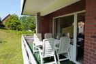 Haus Seeadler Ferienwohnung *Kreft* Wittdün auf Amrum - Balkon der Ferienwohnung Kreft in Wittdün auf Amrum