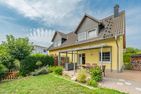  Ferienhaus Wiesenblick mit Kamin, Terrasse, Badewanne und Dusche Korswandt - Fassade / Eingang
