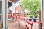  Ferienwohnung Leo und Lotte Wyk auf Föhr - Balkon