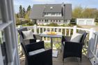  Abendrot im Haus Luna Normannenweg 5 Wenningstedt - 