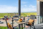  Ferienwohnung TheViewA08 Belvedere Nordsee Dagebüll Dagebüll - Balkon