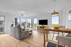  Ferienwohnung TheViewA08 Belvedere Nordsee Dagebüll Dagebüll - Wohnzimmer