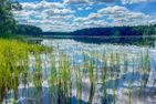  (62) Das Jagdhaus in Alleinlage am See mit Boot  - 