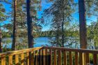  (62) Das Jagdhaus in Alleinlage am See mit Boot  - 
