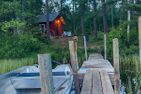  (62) Das Jagdhaus in Alleinlage am See mit Boot  - 
