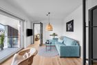  Ferienwohnung TheViewB15 Deichloft Dagebüll Dagebüll - Wohnzimmer