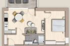  Ferienwohnung TheViewB15 Deichloft Dagebüll Dagebüll - Grundriss