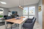  Ferienwohnung Nordwind mit Badewanne, Dusche und Terrasse Heringsdorf - Wohnzimmer