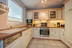  Ferienwohnung Nordwind mit Badewanne, Dusche und Terrasse Heringsdorf - Küche / Küchenzeile