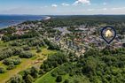 Ferienwohnung Nordwind mit Badewanne, Dusche und Terrasse Heringsdorf - Vogelperspektive