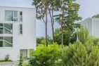  Ferienwohnung Haffkoje Fitness, Sauna und Kinderspielbereich Zirchow An der Haffküste - Gartenblick