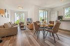  Ferienwohnung Haffkoje Fitness, Sauna und Kinderspielbereich Zirchow An der Haffküste - Wohnzimmer
