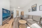  Ferienwohnung Haffkoje Fitness, Sauna und Kinderspielbereich Zirchow An der Haffküste - Wohnzimmer