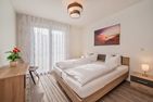 Ferienwohnung Klippenblick mit Sauna, Kinderspielbereich und Fitnessraum Zirchow An der Haffküste - Schlafzimmer