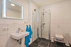  Ferienwohnung Klippenblick mit Sauna, Kinderspielbereich und Fitnessraum Zirchow An der Haffküste - Badezimmer