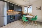  Ferienwohnung Meerzeit mit Sauna, Balkon und Wellnessbereich Zirchow An der Haffküste - Küche / Küchenzeile