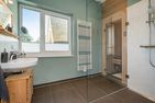  Ferienhaus Reethus bei den Wassern mit Sauna, Kamin und Terrasse Loddin - Sauna