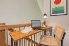  Ferienhaus Reethus bei den Wassern mit Sauna, Kamin und Terrasse Loddin - Wohnzimmer