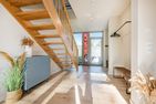 Ferienhaus Reethus bei den Wassern mit Sauna, Kamin und Terrasse Loddin - Fassade / Eingang