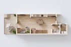  Ferienhaus Meeresrauschen nur 700 m zum Strand mit Terrasse Kölpinsee - Grundriss