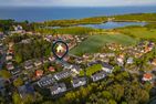  Ferienhaus Meeresrauschen nur 700 m zum Strand mit Terrasse Kölpinsee - Vogelperspektive