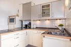  Ferienwohnung Seeschloss auf 2 Etagen mit Meerblick Heringsdorf - Küche / Küchenzeile