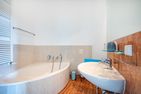  Ferienwohnung Seeschloss auf 2 Etagen mit Meerblick Heringsdorf - Badezimmer