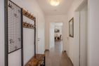 Villa Petra App. Ahlbeck mit Balkon, Kamin und Seeblick Korswandt - Fassade / Eingang