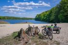 Villa Petra App. Ahlbeck mit Balkon, Kamin und Seeblick Korswandt - Strand