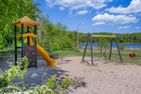 Villa Petra App. Ahlbeck mit Balkon, Kamin und Seeblick Korswandt - Strand