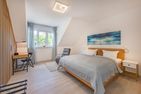  Ferienhaus Nordhorn mit Sonnenterrasse, 2 Schlafzimmern & Strandkorb Kölpinsee - Schlafzimmer