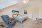  Ferienhaus Nordhorn mit Sonnenterrasse, 2 Schlafzimmern & Strandkorb Kölpinsee - Schlafzimmer