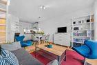  Ferienwohnung ''Buntfisch'' - Schönberger Strand Kieler Förde - Wohnzimmer