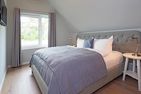  Störtebekers Reethus mit Sauna, Kamin und Terrasse Loddin - Schlafzimmer