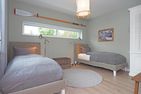  Störtebekers Reethus mit Sauna, Kamin und Terrasse Loddin - Schlafzimmer