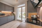  Störtebekers Reethus mit Sauna, Kamin und Terrasse Loddin - Küche / Küchenzeile