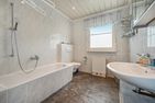  Ferienhaus Albatros mit Terrasse, Balkon und Garten Heringsdorf - Badezimmer