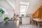  Ferienhaus Albatros mit Terrasse, Balkon und Garten Heringsdorf - Küche / Küchenzeile