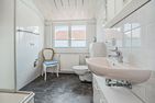  Ferienhaus Albatros mit Terrasse, Balkon und Garten Heringsdorf - Badezimmer