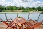  Ferienhaus Albatros mit Terrasse, Balkon und Garten Heringsdorf - Balkon