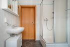  Ferienhaus Albatros mit Terrasse, Balkon und Garten Heringsdorf - Badezimmer
