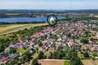  Ferienhaus Albatros mit Terrasse, Balkon und Garten Heringsdorf - Vogelperspektive