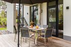  Ferienhaus Reethäus'l mit Whirlpool, Sauna, Kamin und Terrasse Ostseebad Karlshagen - Terrasse