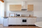 Haus Skanska App. Vimmerby zentrale Lage und nur 100 m zur Ostsee Ahlbeck - Küche / Küchenzeile