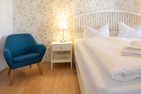 Haus Skanska App. Vimmerby zentrale Lage und nur 100 m zur Ostsee Ahlbeck - Schlafzimmer